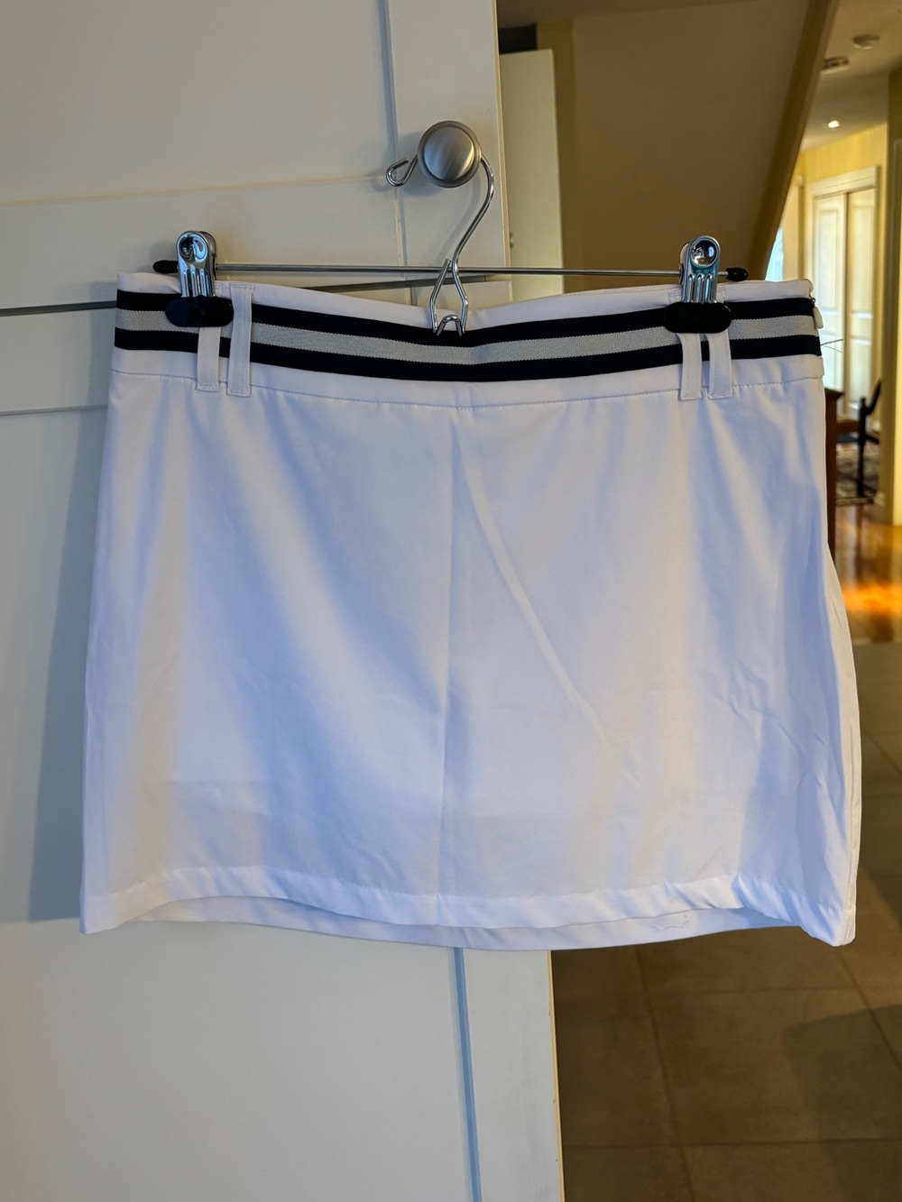 White Golf Skort with attached shorts